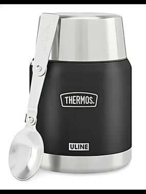 Thermos Food Jar with Foldable Spoon - Uline